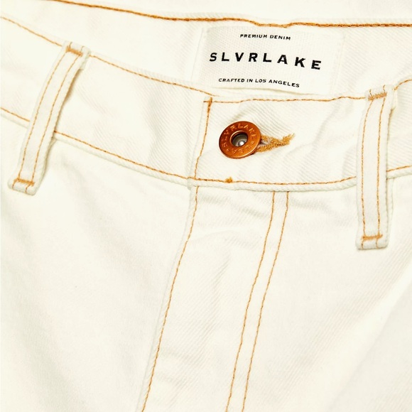 Slvrlake trouser cream jeans size 27. Brand new currently retail for $275 - Picture 4 of 4